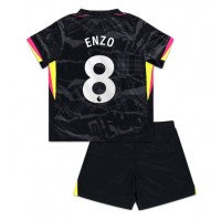 Camisa de time de futebol Chelsea Enzo Fernandez #8 Replicas 3º Equipamento Infantil 2024-25 Manga Curta (+ Calças curtas)